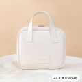 PU Makeup Bag For Women Toiletries Organizer Waterproof Travel Make Up Pouch Luolong.