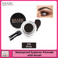 IMAGIC Professional Eyebrow Gel: Waterproof Brow Pomade with Brush for Perfect Brows. 