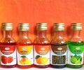 Lihama ( 5 Pcs ) Combo Food Flavour Essence Set - Mango + Strawberry + Orange + Lemon + Chocolate - 32 ml x 5 Pcs. 