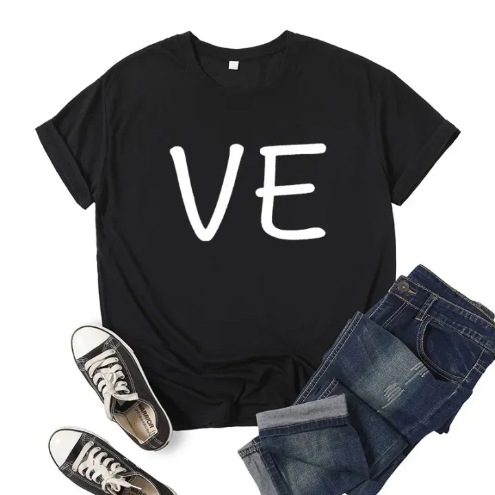 Combination%20Lo%20Ve%20Letter%20Print%20Couple%20T%20Shirt%20Short%20Sleeve%20O%20Neck%20Loose%20King%20Queen%20Tshirt%20Fashion%20Lovers%20Tee%20Shirt%20Tops%20Clothes%20-%20Image%203