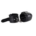QFast PU Leather Romantic Handc-uffs Fun Staff For Couples Leather Wrist Bracelet Fashion Bracelet. 