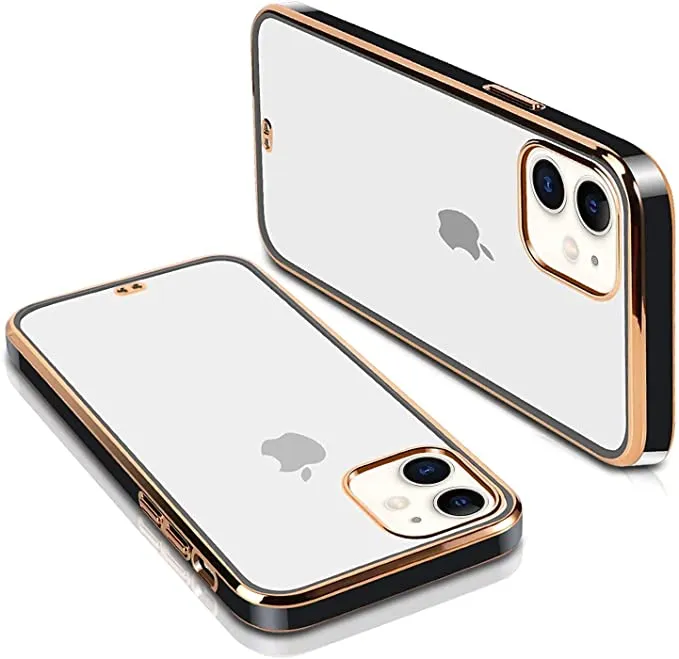 Apple%20iPhone%2012%20Pro%20-%20Luxury%20Gold%20Line%20NEW%20SKIN%20Electroplating%20Transparent%20Back%20Cover%20Soft%20Chrome%20Shine%20TPU%20Mobile%20Phone%20Case%20-%20Image%202