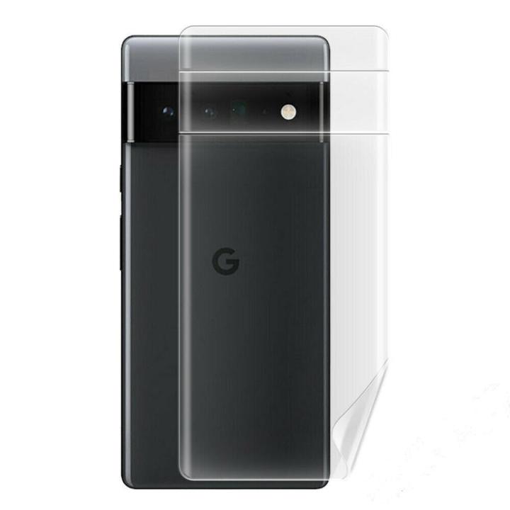 Google Pixel 6 Pro - Hydrogel Film Soft Film Back Poly Transparent
