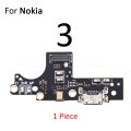 Charger USB Dock Charging Dock Port Board With Mic Microphone Flex Cable Repair Parts For Nokia 3.1 5.1 Plus 2.1 2 2.2 3 3.2 4.2 5.