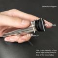 Round Plastic Blanking End Cap 12 14 16 19-76mm Chair Table Feet Cap Tube Pipe Insert Plugs Bungs Stoppers Decorative Dust Cover. 