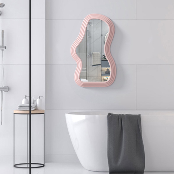 Frameless%20Wall%20Mirror%20Stylish%20Rectangular%20Wall-Mounted%20Bedroom%20Mirror%20Lightweight%20Kawaii%20Bathroom%20Mirror%20for%20Home%20Decor%20Living%20Room%20Accessory%20Beauty%20Routine%20Interior%20Design%20Housewarming%20Gift%20-%20Image%205