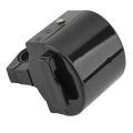 Waterproof Bicycle Alarm Electric Warning Bell Loud Horn - Black. 