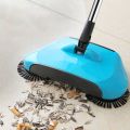 Auto Spin Hand Push Sweeper Floor Dust Collector Mop Broom Dust Bin 360 Rotary Cleaning Tool. 