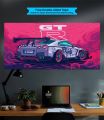 3 In 1 Set Wall Canvas Split Car Poster set pack of 3 Size 12x24 inch. 