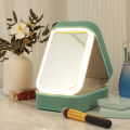 Makeup Bag With Led Lighted Mirror Travel Cosmetic Organizer Adjustable Led Vanity Mirror Women Waterproof Cosmetic Case.