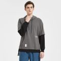 Hoodie Sweatshirt Mens  Hop Pullover Hoodies Streetwear Casual Fashion Clothes colorblock hoodie  cotton. 