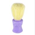 Multicolor Plastic Handle Comfortable Shaving Brush - Off White. 