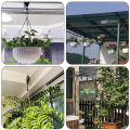 Garden Plant Pulley Retractable Hanging Hanger Adjustable Flower Pot Hooks Hook 1Pcs.
