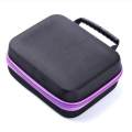 EVA Essential Oil Carrying Case with Foam Insert Storage Bag Holds 19 Bottles 15ml Oil. 