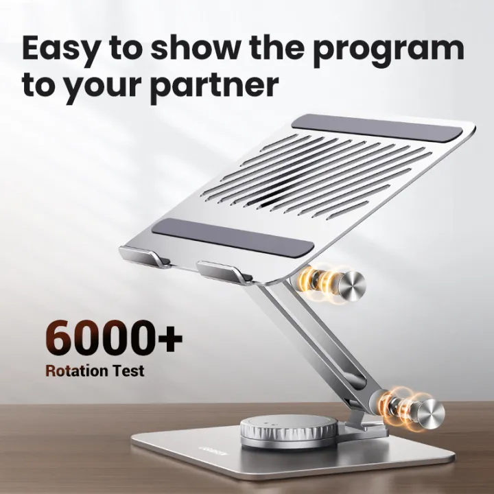 UGREEN%20Laptop%20Stand%20for%20Desk%20Adjustable%20360%20Rotating%20Base%20for%20MacBook%20Pro%20Air%20Stand%20Lenovo%20Ideapad%203%20Dell%20Chromebook%20HP%20Notebook%20up%20to%2017.3%20Inch%20-%20Image%205