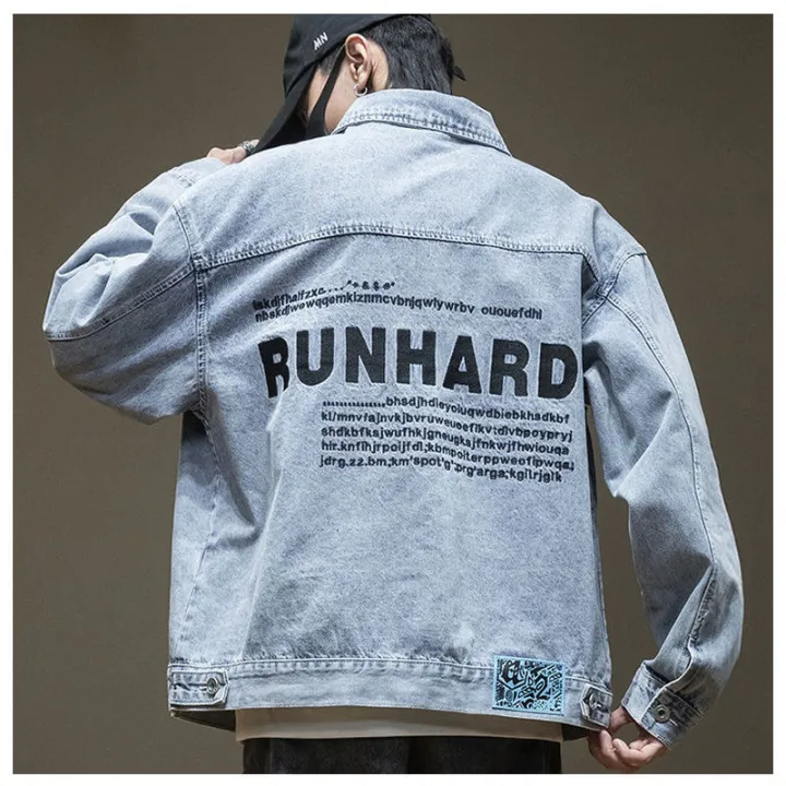 New%20Workwear%20Denim%20Jacket%20Men's%20Korean%20Fashion%20Loose%20Jacket%20Boys%20Casual%20Handsome%20Retro%20Outerwear%20-%20Image%202