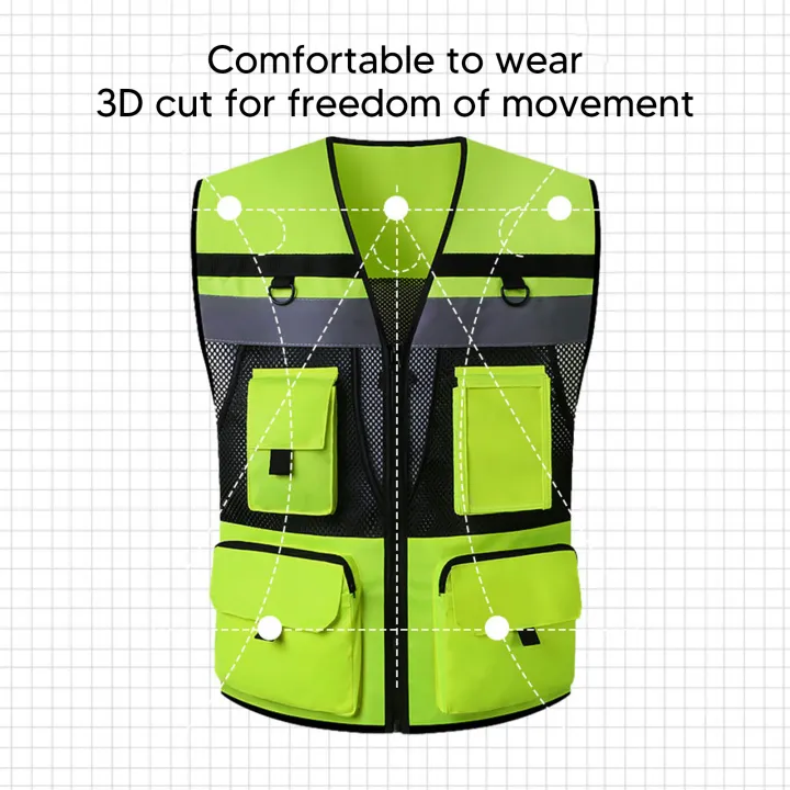 Safety%20Vest%20Waterproof%20Multiple%20Pockets%20Easy%20To%20Clean%20High%20Visibility%20Reflective%20Safety%20Vest%20Breathable%20for%20Construction%20Site%20-%20Image%204