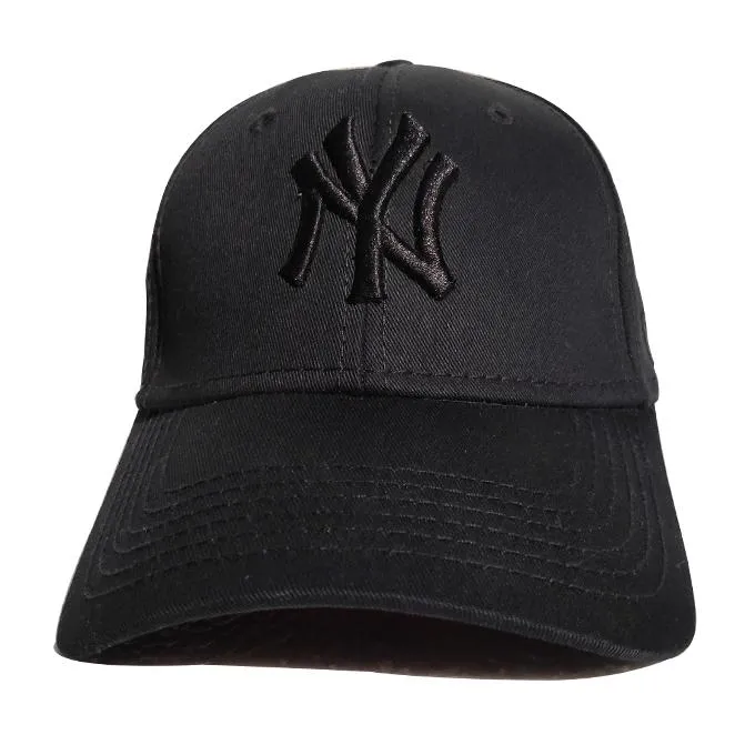 Black%20Ny%20Black%20Printrd%20Logo%20Denim%20Baseball%20Cap%20For%20Men%20-%20Cap%20For%20Men%20-%20Image%204
