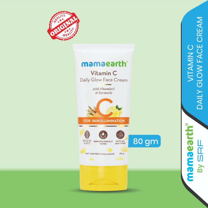 Mamaearth Vitamin C Daily Glow Face Cream 80gm