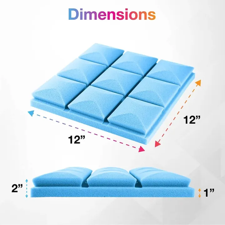 Wall%20Soundproofing%20Material%206/12/24%20Pcs%20Acoustic%20Foam%20Sound%20Insulation%20Panels%20Mushroom%20Studio%20Soundproofing%20Wedge%20Tiles%20For%20Home%20-%20Image%206