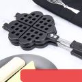 Gas-Type Household Waffle Mold Baking Mold Household Non-Stick Cake Pan DIY Waffle Maker. 