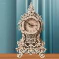 Wall Clock 3D Wooden Puzzle DIY Wall Clock for Adults and Kids Unique Gifts.