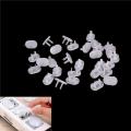 50Pcs Anti Electric Shock Plugs Protector Cover Cap Power Socket Electrical Outlet Baby Children Safety Guard Two holes.