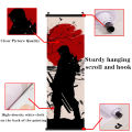 Samurai Hanging Scrolls Canvas Prints Pictures Japanese Anime Wall Artwork Paintings Home Decor Modular Posters For Living Room. 