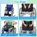 restraint belt-1 * Wheelchair non-slip restraint belt-blue. 