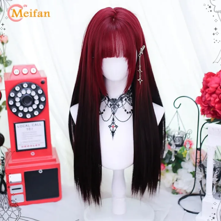 MEIFAN%20Synthetic%20Long%20Straight%20Lolita%20Wig%20with%20Bang%20Red%20Ombre%20Black%20Cosplay%20Party%20Halloween%20Christmas%20Wavy%20Curly%20Harajuku%20Wig%20-%20Image%203