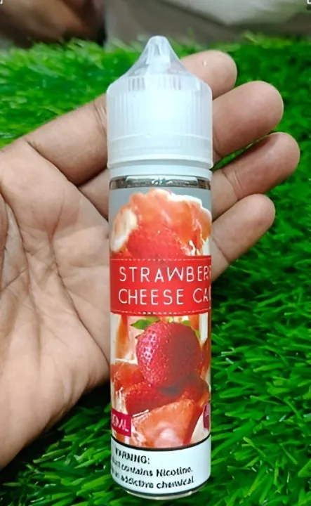 vape e cigarette Strawberry  liquid juice 60 ml - 1 piece