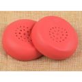 1Pair Foam Ear Pads Cushion Leather Earpad for Sony WH-CH400 Headphone(Red). 