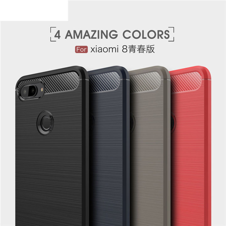 Soft%20Silicone%20TPU%20Phone%20Case%20Carbon%20Fiber%20Texture%20Brushed%20Phone%20Casing%20For%20Xiaomi%20CC9E/A3%20&%20Redmi%20Note8%20-%20Image%204