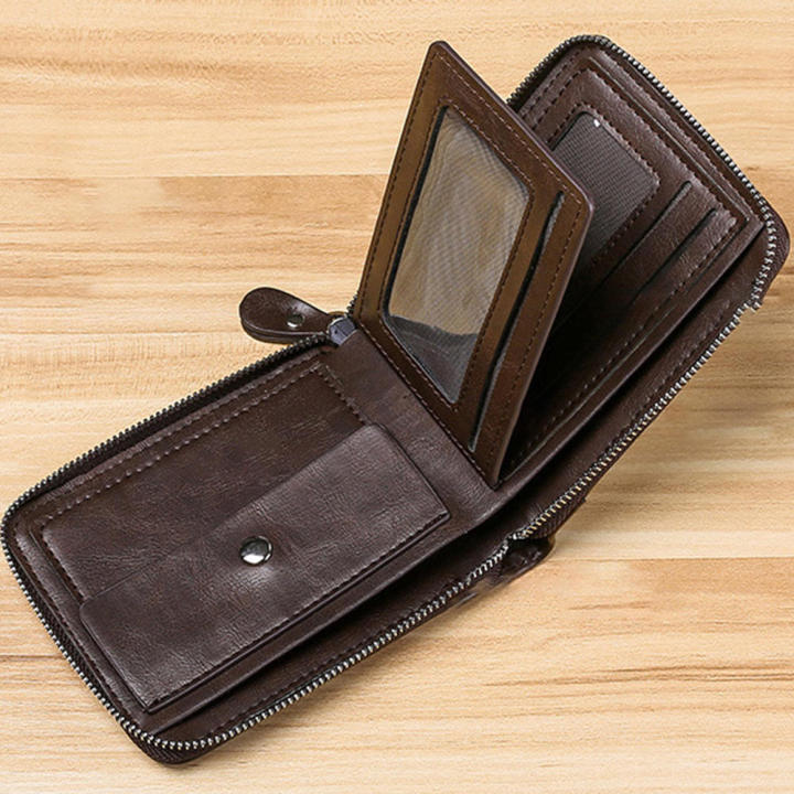 PU%20Men's%20Wallet%20Soft-touch%20Personalized%20Casual%20Leather%20Wallet%20Zipper%20Wallet%20for%20Use%20Gift%20for%20Men%20Business%20Essential%20Travel%20Accessory%20Fashion%20Accessory%20-%20Image%207
