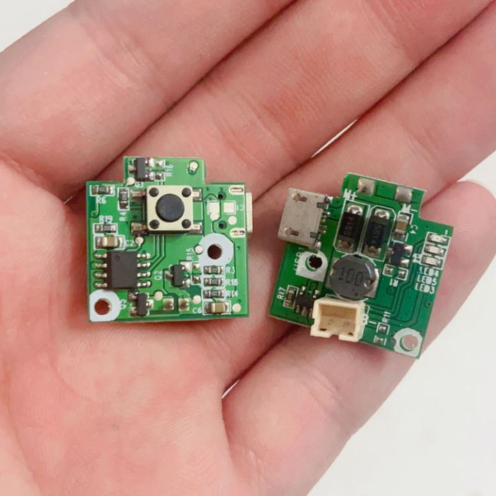 USB rechargeable Mini fan control board 3-speed adjustable handheld fan motherboard