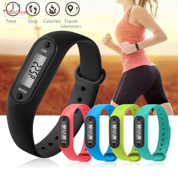 Run Step Watch Bracelet Pedometer Calorie Counter Digital Daraz