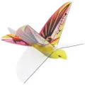 RC Flying Bird Toy Highly Simulation 2.4GHz Remote Control EBird Children Kid Toy (Orange). 