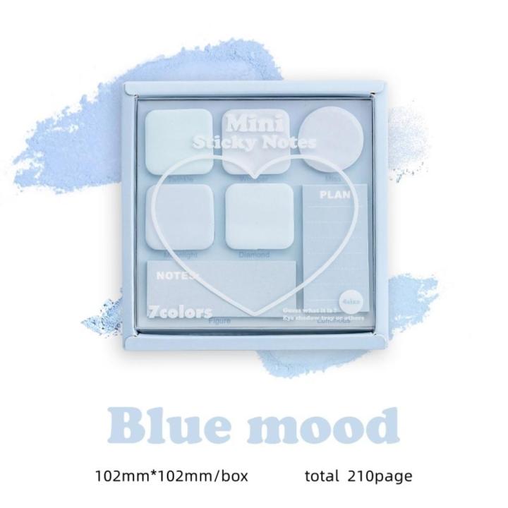 Mini Sticky Notes Secret Memo Pad Adhesive Label Diary Planner Stickers Office School Supplies Memo Pad