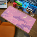Pink Mouse Pad Skyscape Large Mousepad 90x40 Gaming Accessories Pads Rubber Computer Desk Mat Xxl Extended Mouse Mats. 