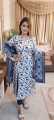 Pure Cotton Elegance - Multicolor Unstitched Screen Print Exclusive Three Piece Dress - Stylish and Fashionable. 