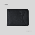 Zays Premium Handcrafted Slim Bifold Leather Short Wallet for Men & Women - Personalized Top-Grain Leather Wallet - Compact, Durable & Stylish (Chocolate).