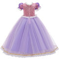 Main Costume Girls Disney Rapunzel 2024 Gorgeous Carnival Party Girls Dress Up Princess Dress Sequin Birthday Party Dress Luxury. 