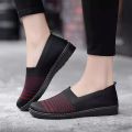 Rubber Shoes For Women Fashion Women Sneakers Women Loafers Comfortable Casual Shoes Breathable Running Shoes Women's Sports Shoes- intl.