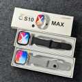 S10 Max Laxasfit Smart Watch 2.29 Inch AMOLED Display NFC Bluetooth Call Wireless Charging. 