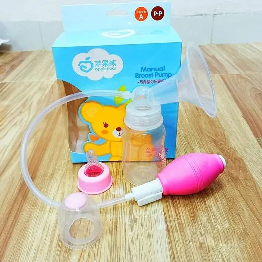 Apple%20Bear%20Brest%20Pump%20Manual%20Control%20Valve%20Mom%20Breastfeeding%20Baby%20Milk%20Suction%20Feeding%20Newborn%20Bottle%201%20set%20-%20Image%204