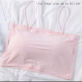 Ice silk strap padded body shape bra for women (One Piece). 