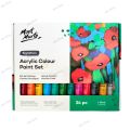 Mont Marte Signature Acrylic Color Paint Set (36ML) - 24 Colors. 