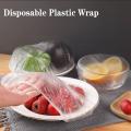 50/100pcs Disposable Food Cover Plastic Wrap Durable Elastic Food Lids for Bowls Elastic Plate Covers For Kitchen Food Saver Bag. 
