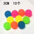 5.5CM Luminous Large Medium Bouncy Ball Rubber Bouncing Ball Children's Toy Ball. 
