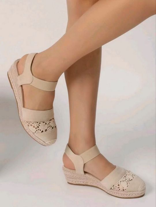 Women%20Wedge%20Heel%20Espadrilles%20Closed%20Toe%20Slingback%20Shoes%20Slip%20Sandals%20TDW-L69BE%20-%20Image%203